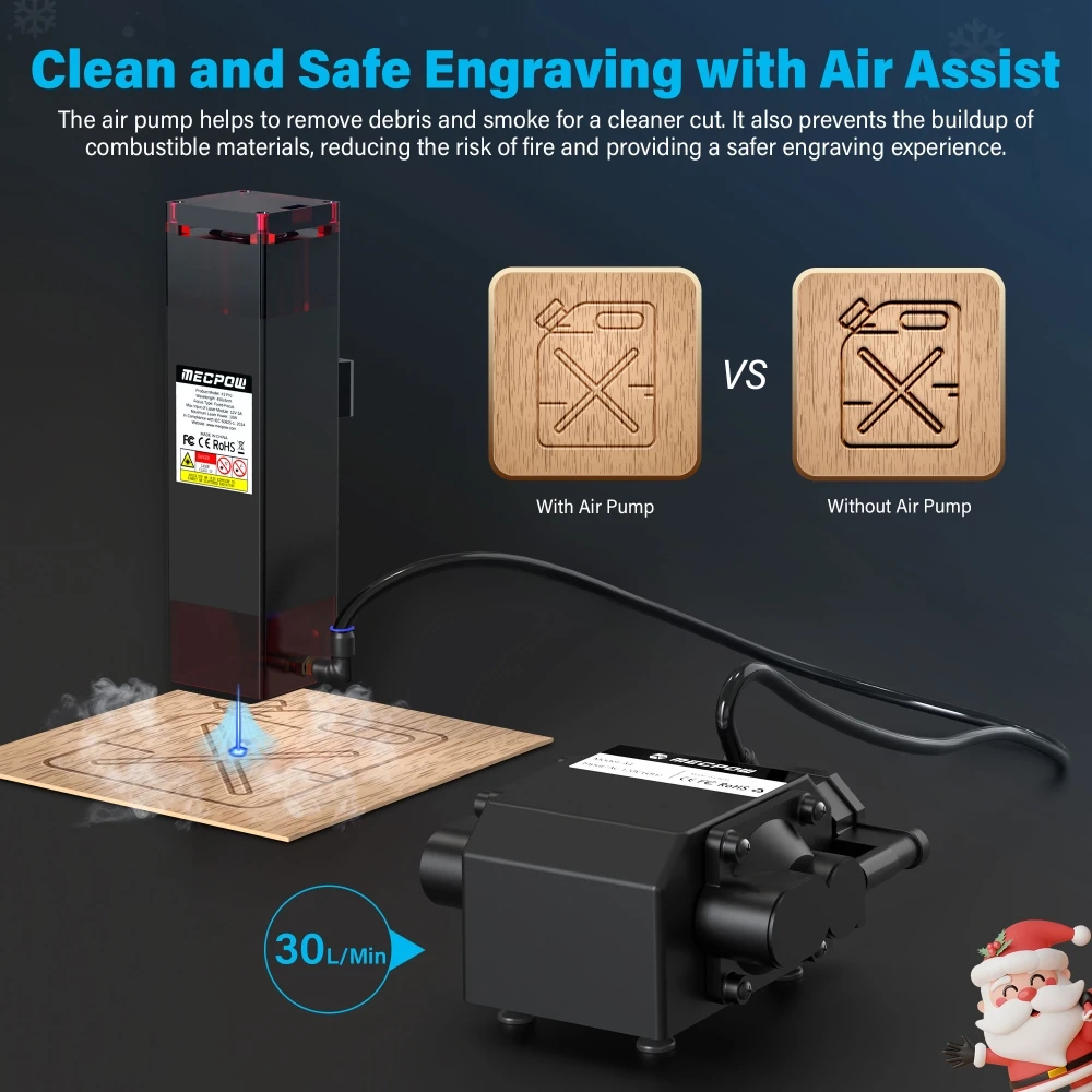 Mecpow-X3-Pro-10W-Laser-Engraver-With-Air-Assist-Kit