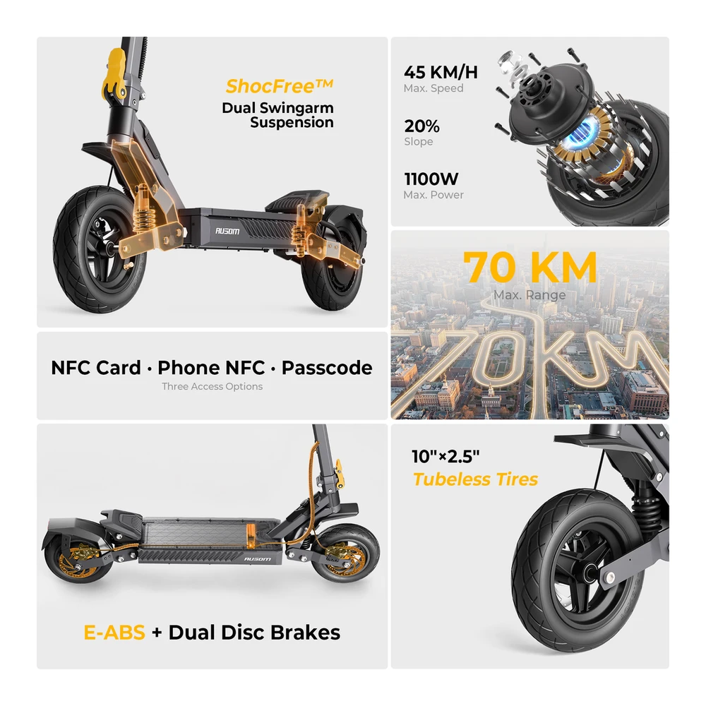 Ausom Gosoul 2 electric scooter