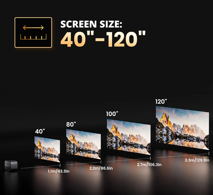 ETOE E3 Pro Projector: Smart Streaming Meets Immersive Home Cinema