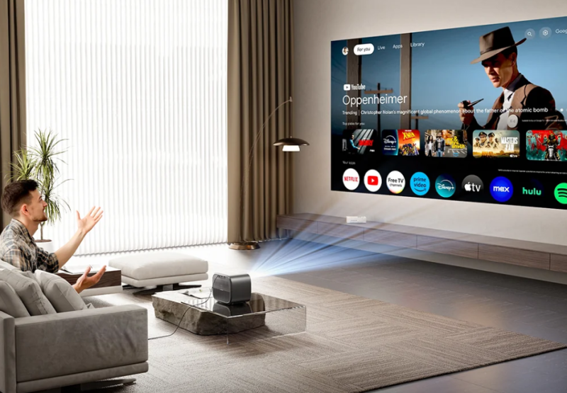 ETOE E3 Pro Projector: Smart Streaming Meets Immersive Home Cinema