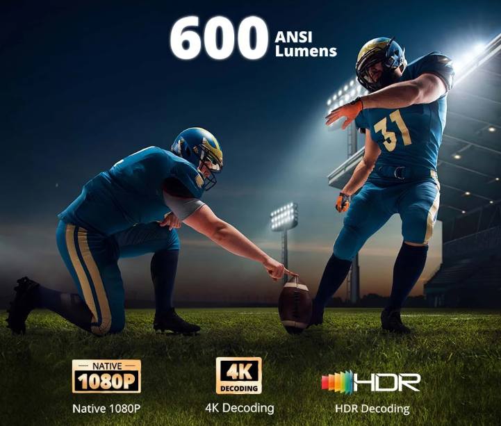 ETOE E3 Pro Projector: Smart Streaming Meets Immersive Home Cinema